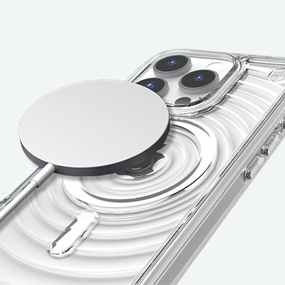 STM Reawaken Ripple MagSafe Case for Apple iPhone 16 Pro/Pro Max (Clear)